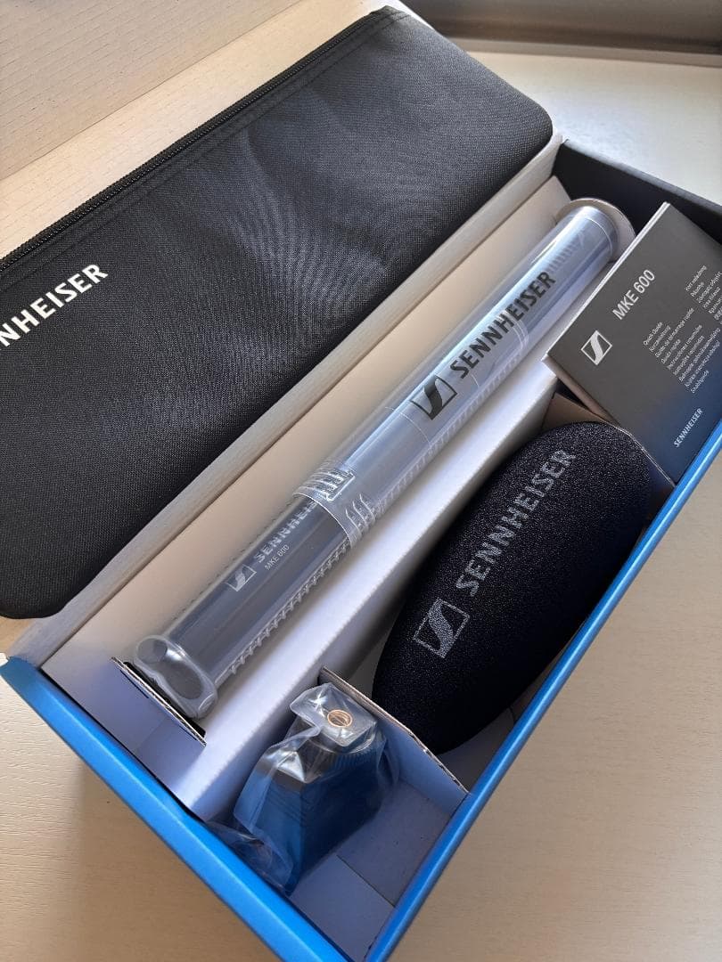 新品未使用 ゼンハイザー MKE 600 ショットガンマイク MKE600