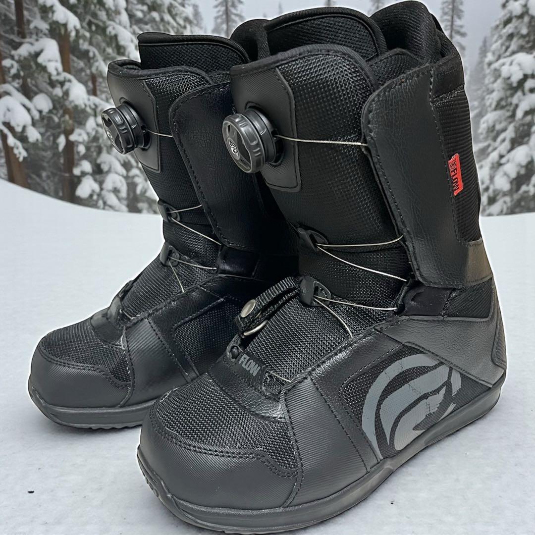 【美品】 VEGA BOA 26.5cm スノーボードブーツ　FLOW フロー