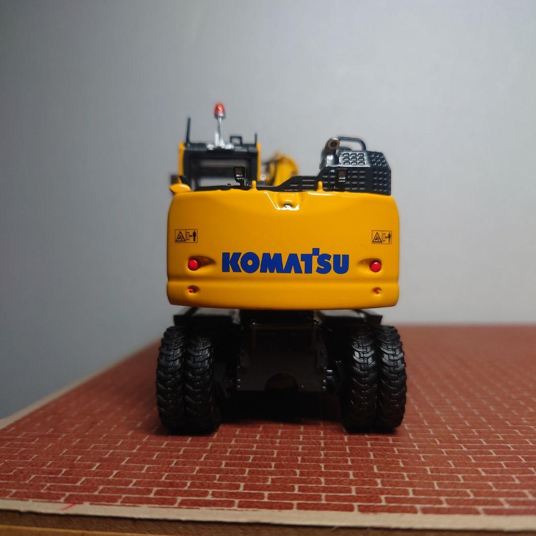 コマツ PW148油圧ショベル(モノブーム仕様) 1/50 KOMATSU
