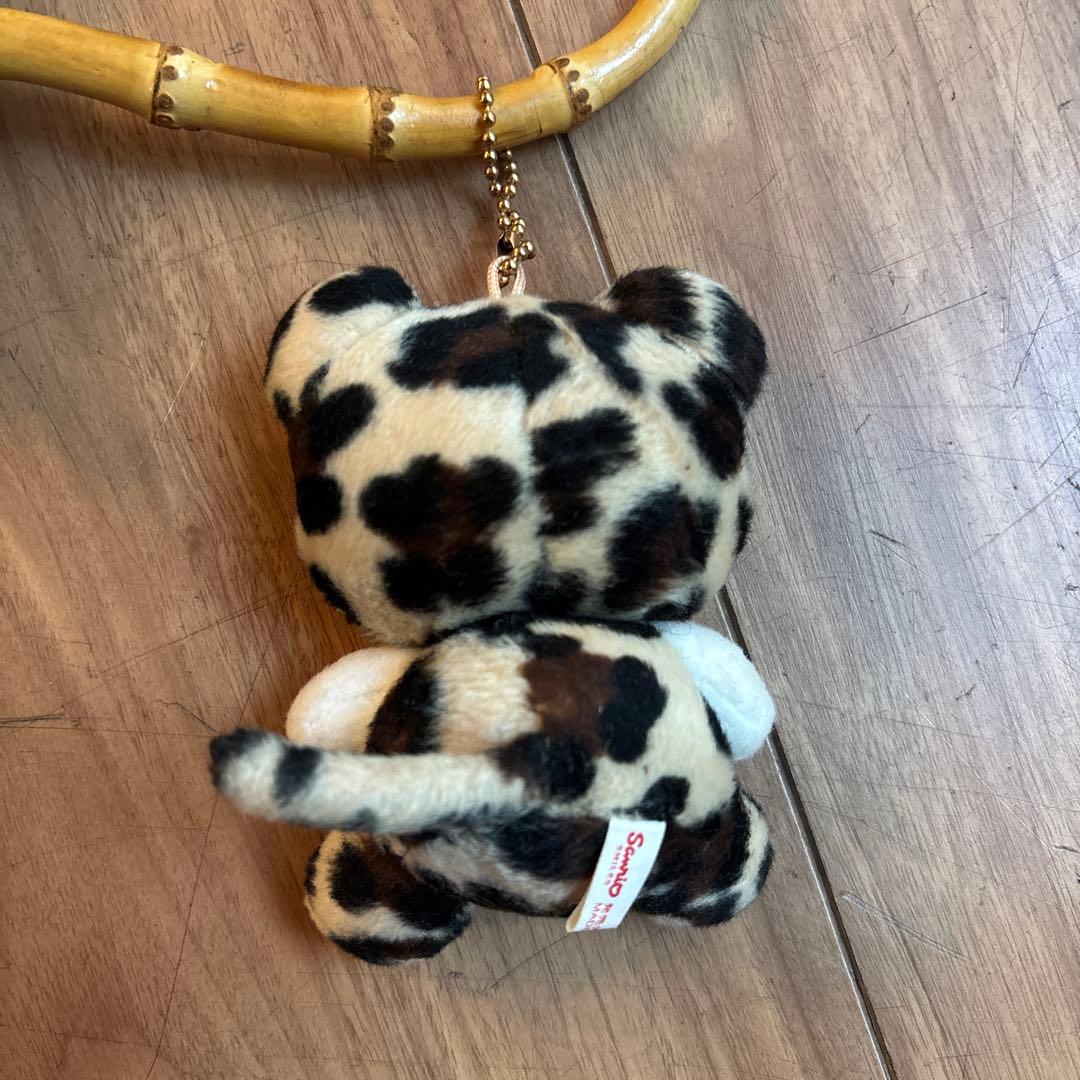 d*9様 サンリオ　ハローキティ　ヒョウ柄バッグ・ポーチ・ぬいぐるみセット