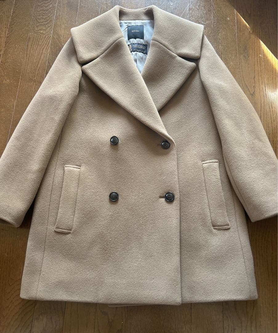 spick&span MANTECOコート ブラウン M