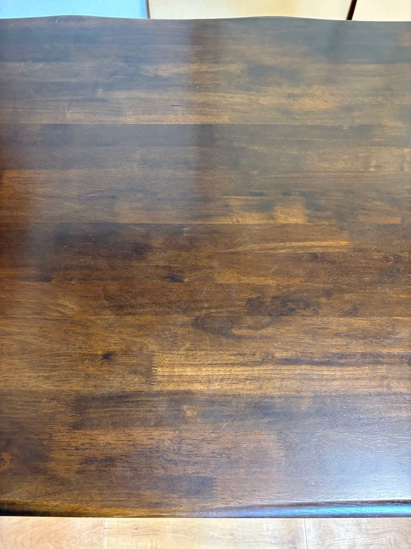 カリモク　ルスティック　ダイニングテーブル　訳あり　125㎝