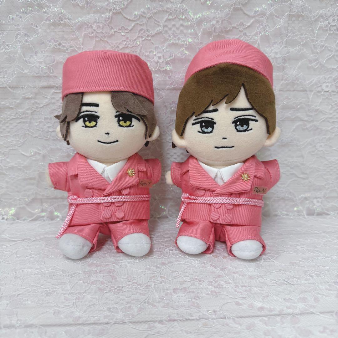 ハート様 はぴぬい ぬい服 キンプリ ピンクコーデ