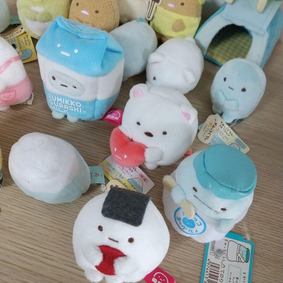 新品多数　すみっコぐらし　てのりぬいぐるみ　セット