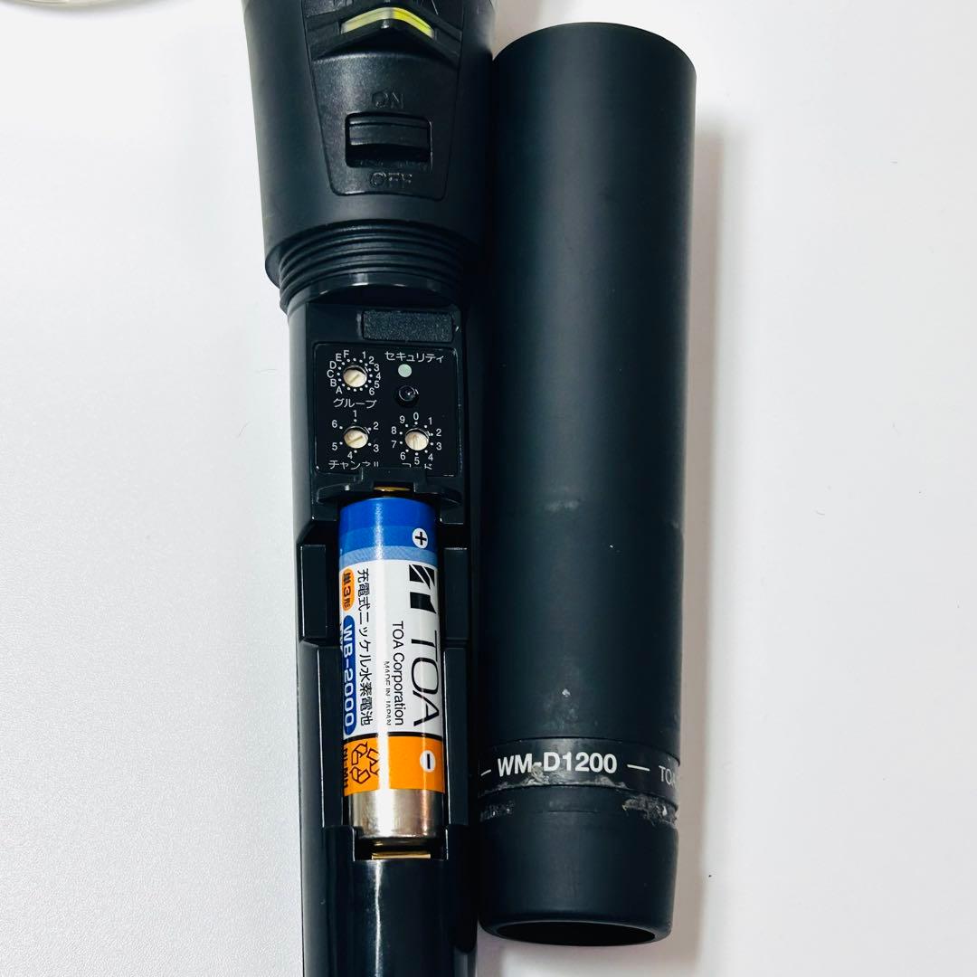 TOAワイヤレスマイク WM-D1200 充電器セット
