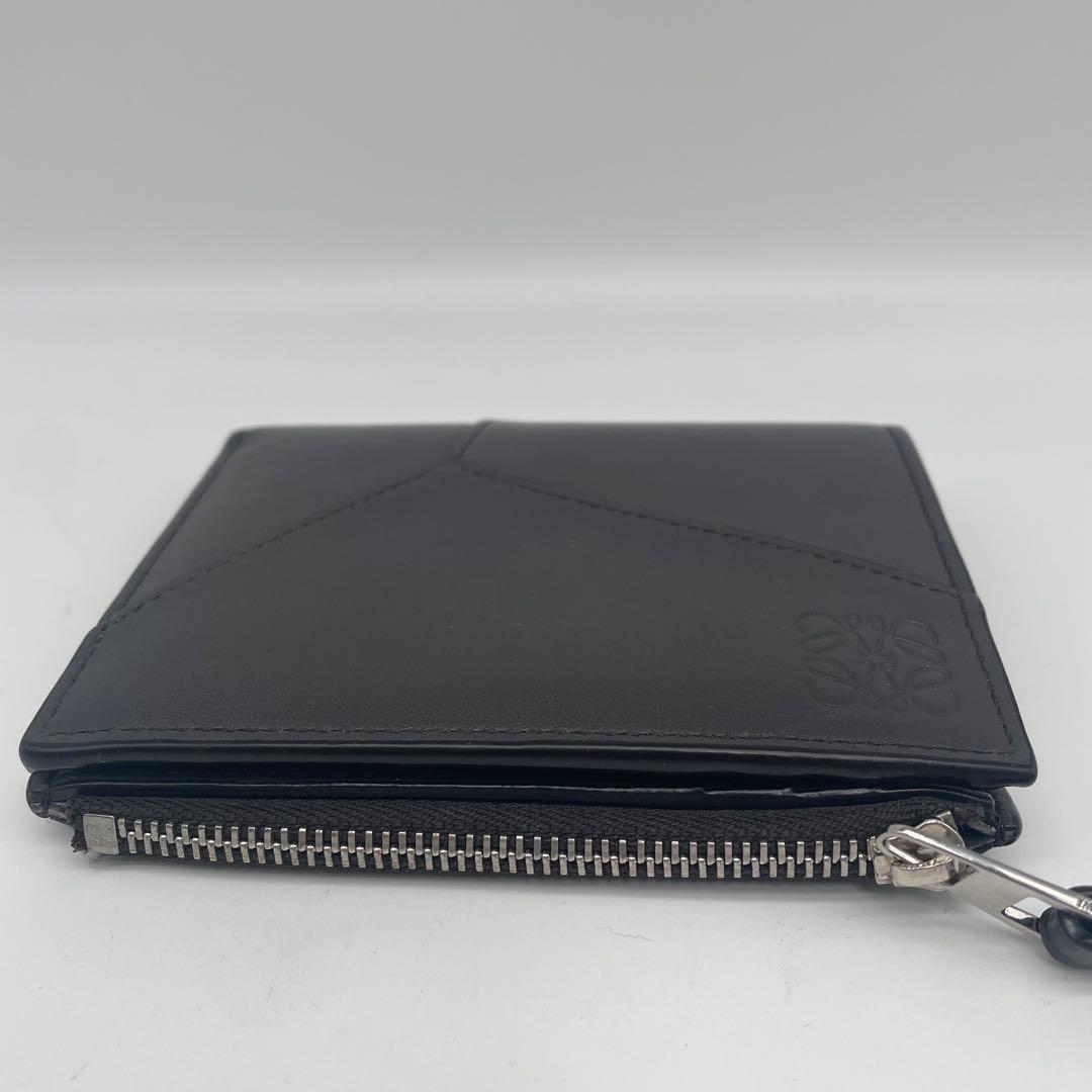 現行 極美品✨ LOEWE ロエベ パズルスリム コンパクトウォレット
