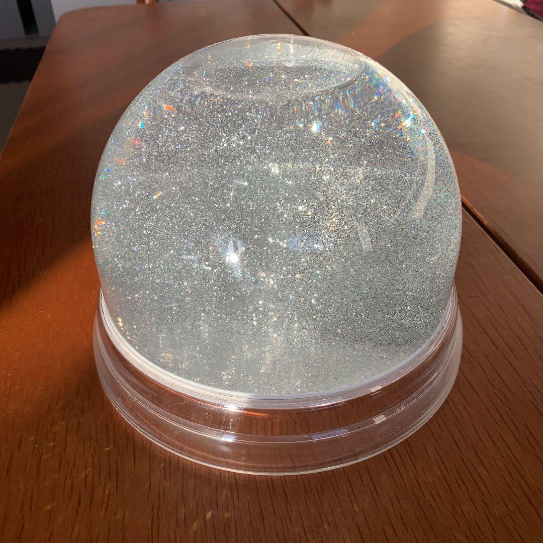 マルタンマルジェラ13ラインビッグスノードームシルバーラメ箱付き