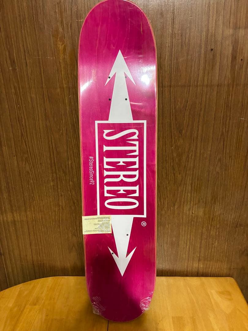 ステレオ　スケートボード デッキ 7.75インチ