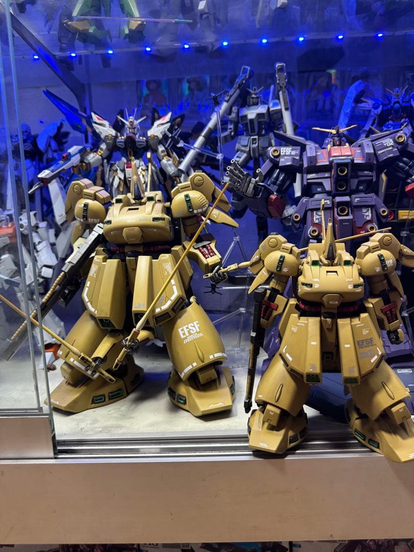 MG ジオ　塗装完成品　ガンプラ　プラモデル　ジ・〇　塗装済