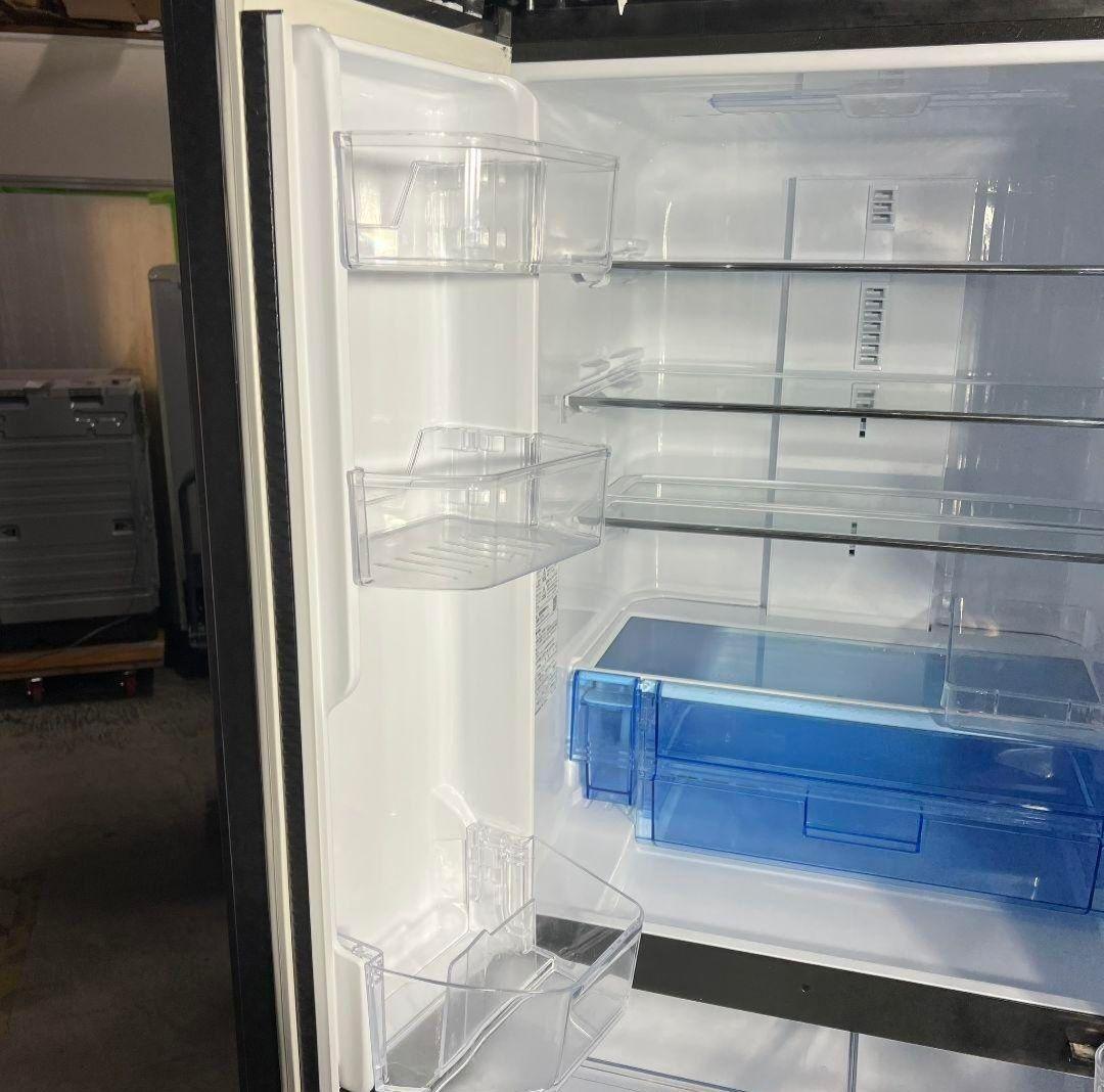 F543R SHARP 457L 冷蔵庫 SJ-MF46H-H 6枚ドア