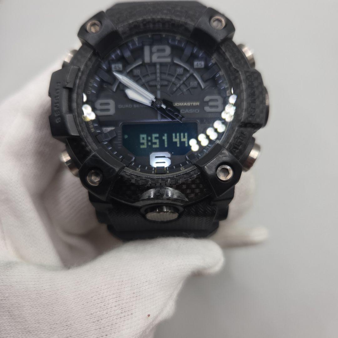 Gショック マッドマスター GG-B100ブラック　カーボンベゼル