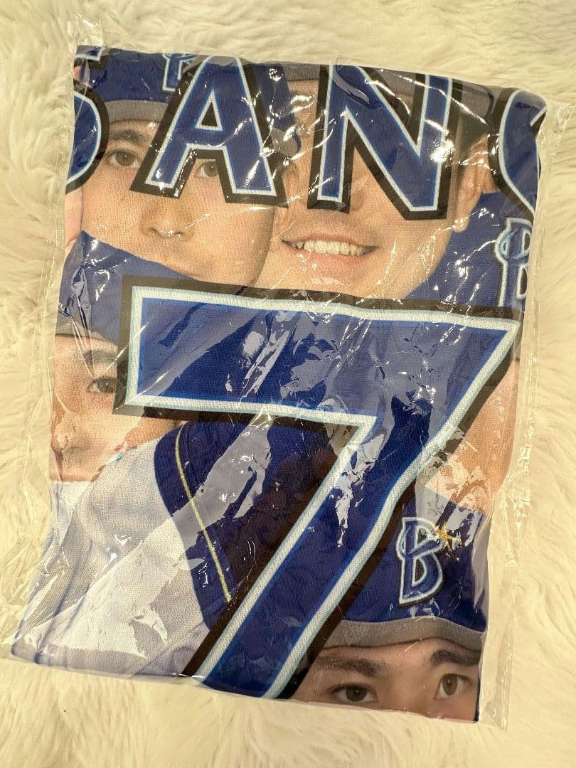 横浜DeNAベイスターズ ファンフェス 蛯名達夫 ガチャ 総柄Tシャツ 2025