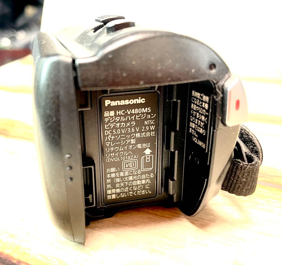 Panasonic デジタルハイビジョンカメラ HC-V480MS