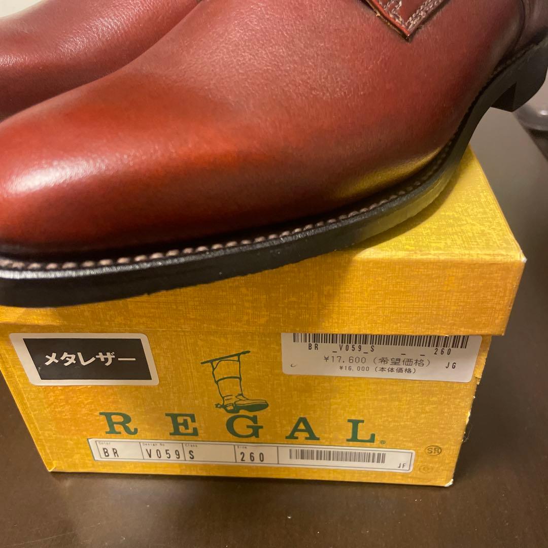 REGAL V059 260 ブラウン ビジネスシューズ