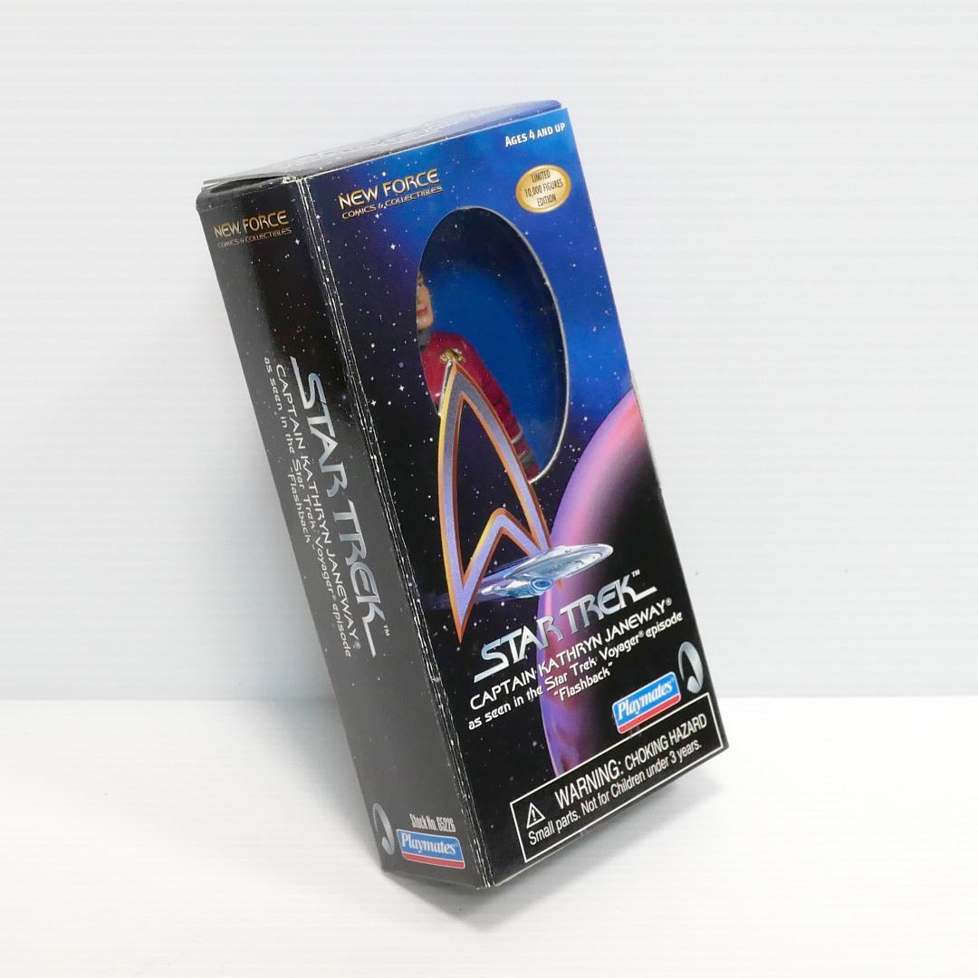 「スタートレック」限定版アクションフィギュア（プレイメイツ社）ジェインウェイ艦長