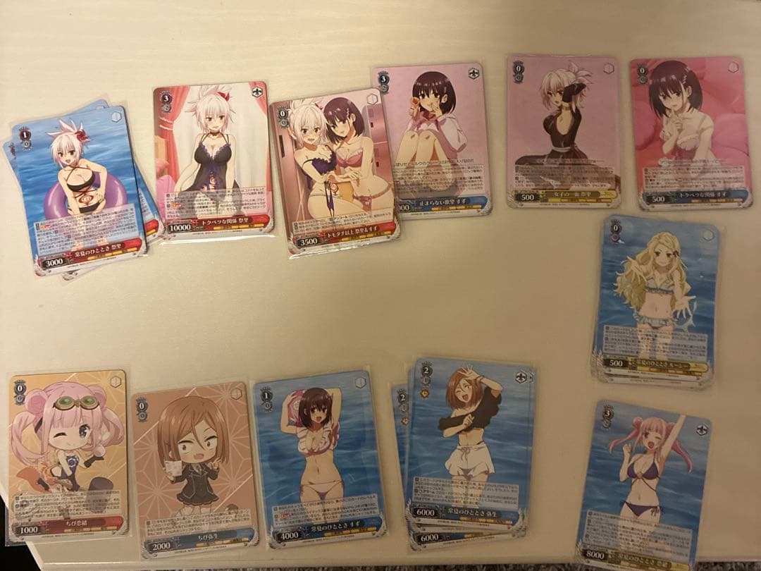 ス*読様 ヴァイスシュヴァルツ　あやトラ8風デッキ　他パーツ