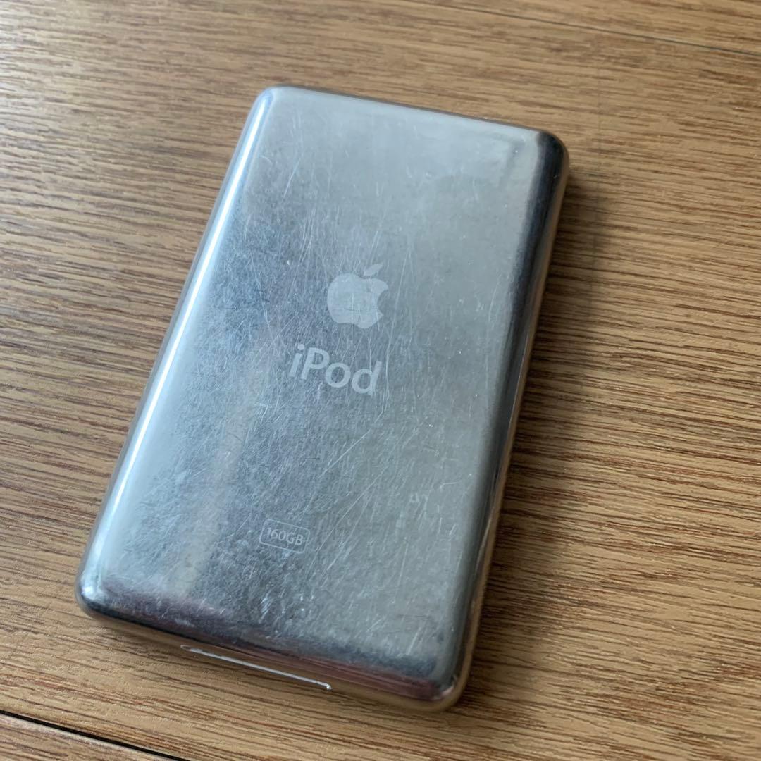 ジャンク】Apple ipod classic 160gb シルバー