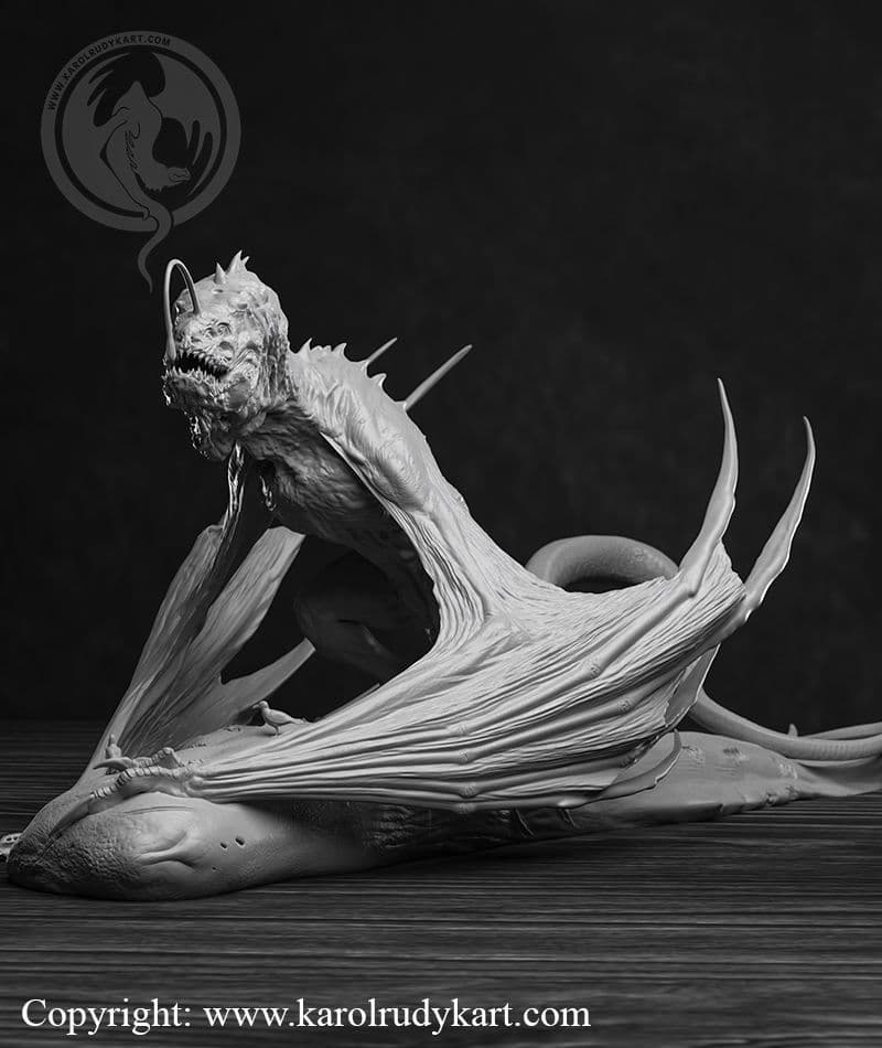 カロルルディックアート DAGON ドラゴン ガレージキット レジンキット