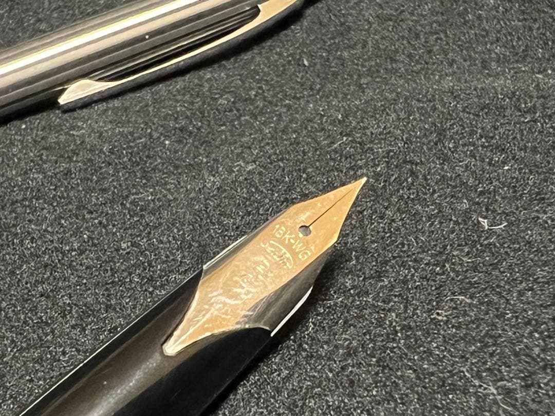 SAILOR セーラー万年筆 18K-WG 長期保管品 シャープペンセット