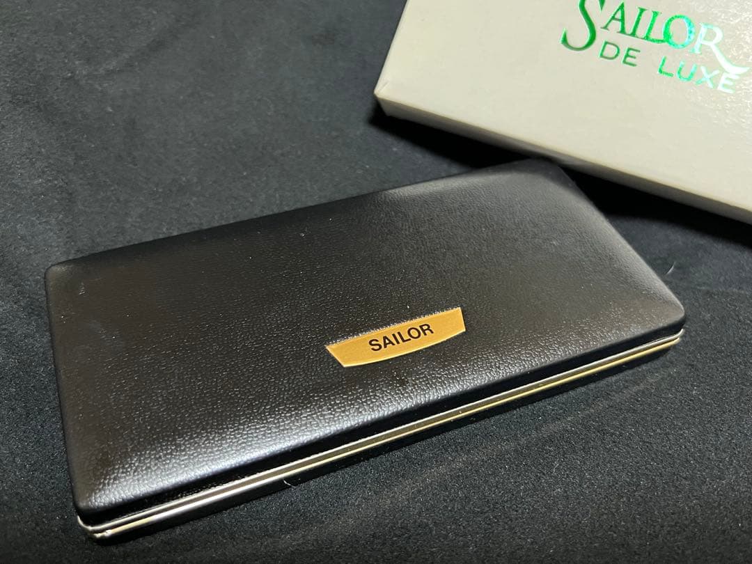 SAILOR セーラー万年筆 18K-WG 長期保管品 シャープペンセット