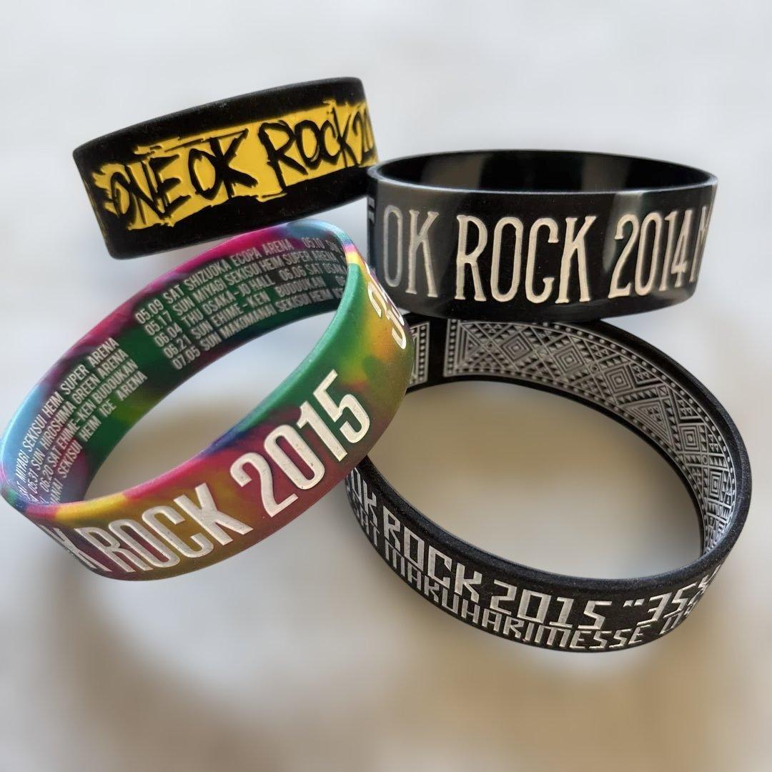 Amazon.co.jp: ONE OK ROCK ワンオク ラバーバンド ラババン セット