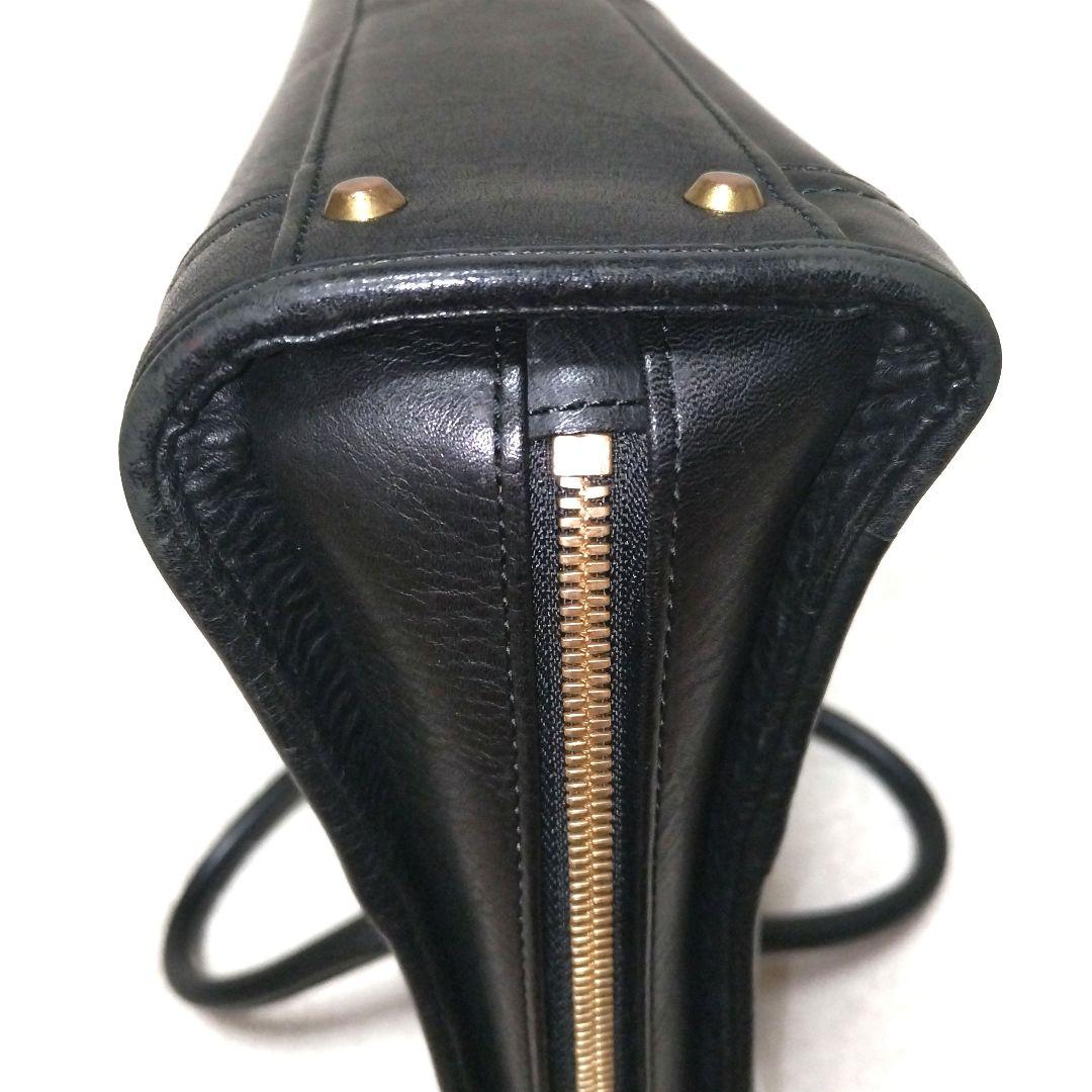 【美品】FUJITAKA フジタカ ゴールド金具 本革 ビジネス ブリーフケース