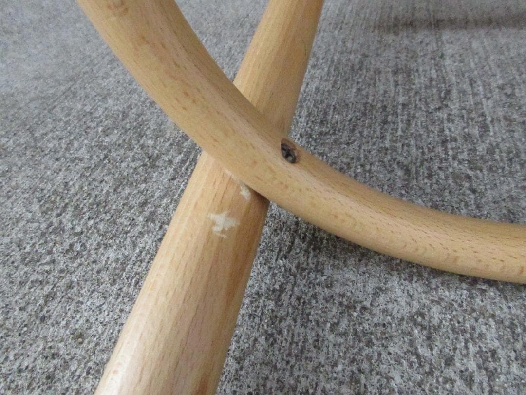 ★秋田木工アキモク曲木ベントウッドチェア2091-U/カウンターチェア