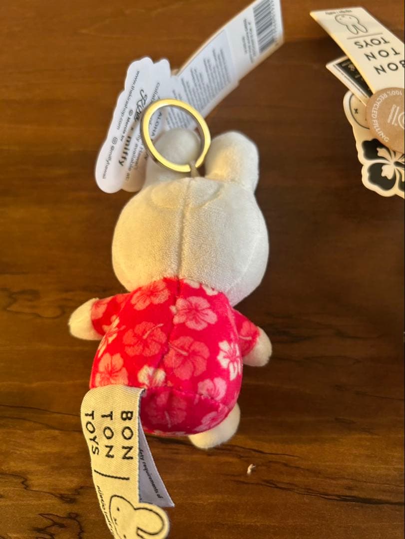 Kira×Miffy キラミッフィー　ハワイ限定　ボントントイズ　キーホルダー