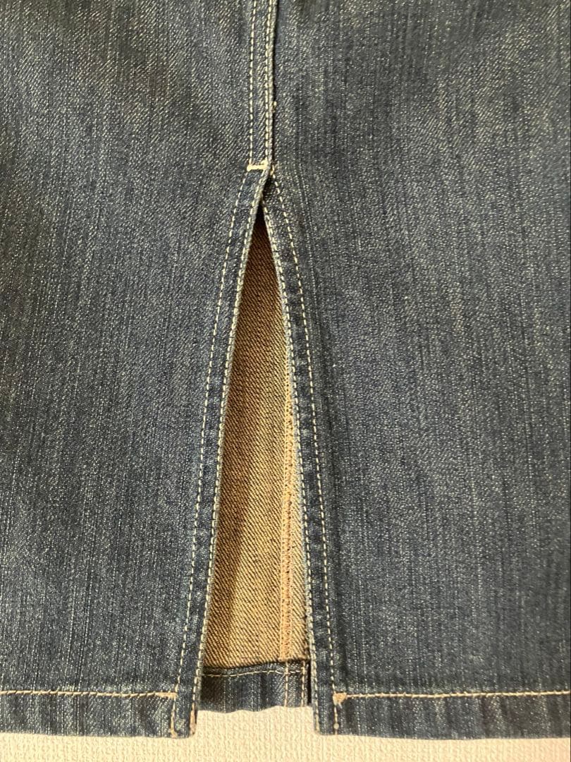 GUCCI 膝丈デニムスカート 38 イタリア製