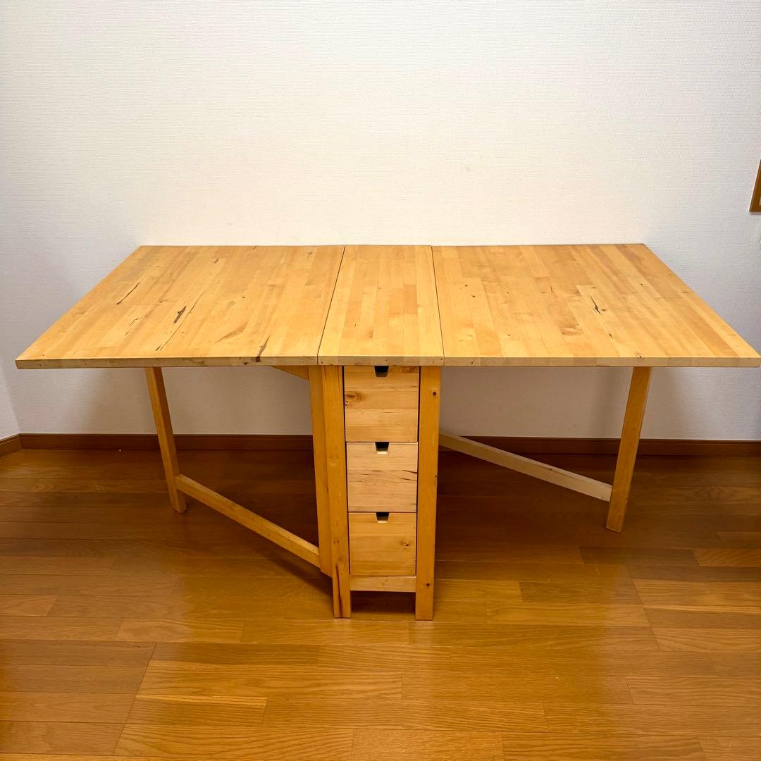 【木圭丁 】IKEA NORDEN ノールデン ゲートレックテーブル