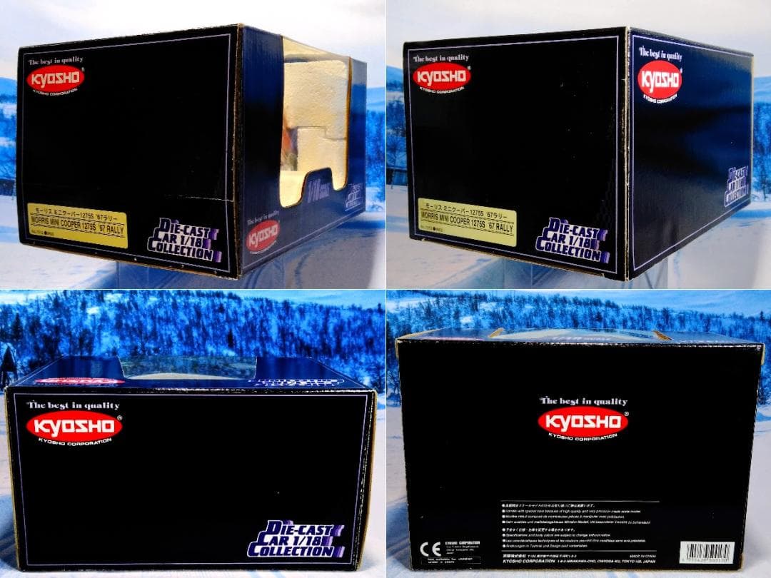 1/18 京商 モーリス ミニ クーパー 1275S '67 モンテカルロラリー