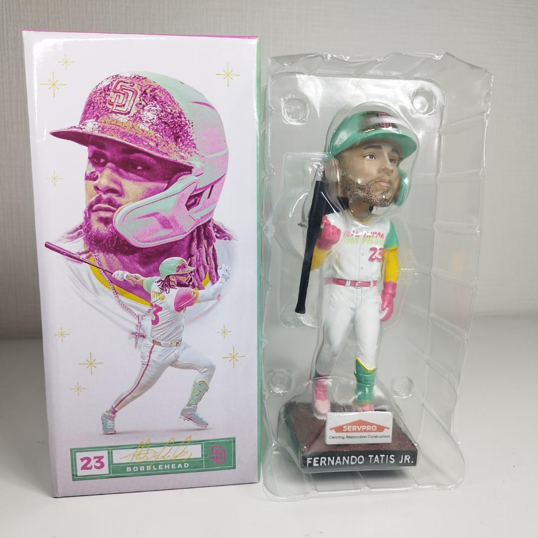 タティス jr ジュニア シティコネクト ボブルヘッド 新品 フィギュ