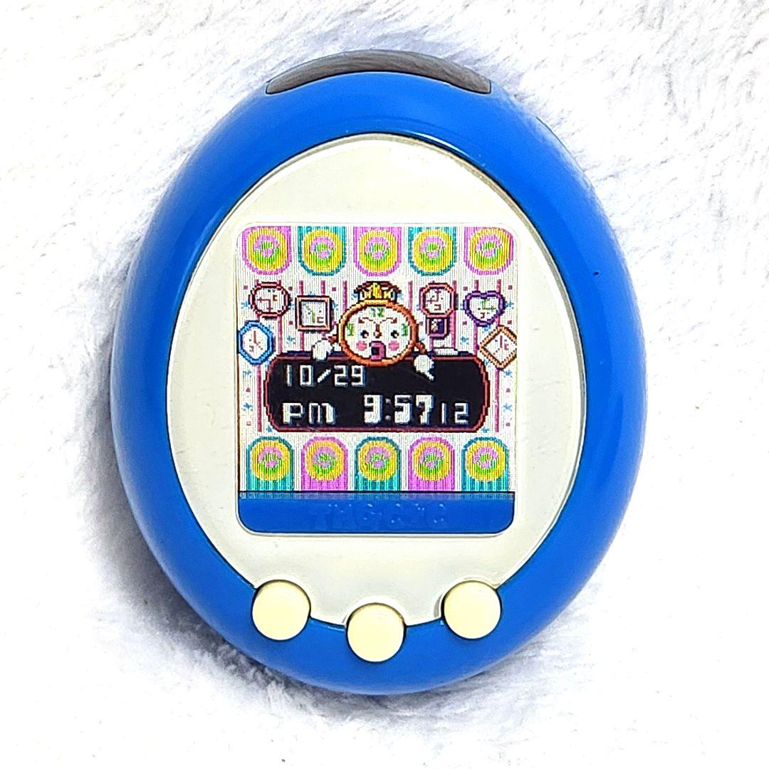 希少】 たまごっち たまごっちプラスカラー ブルー 動作品 - メルカリ