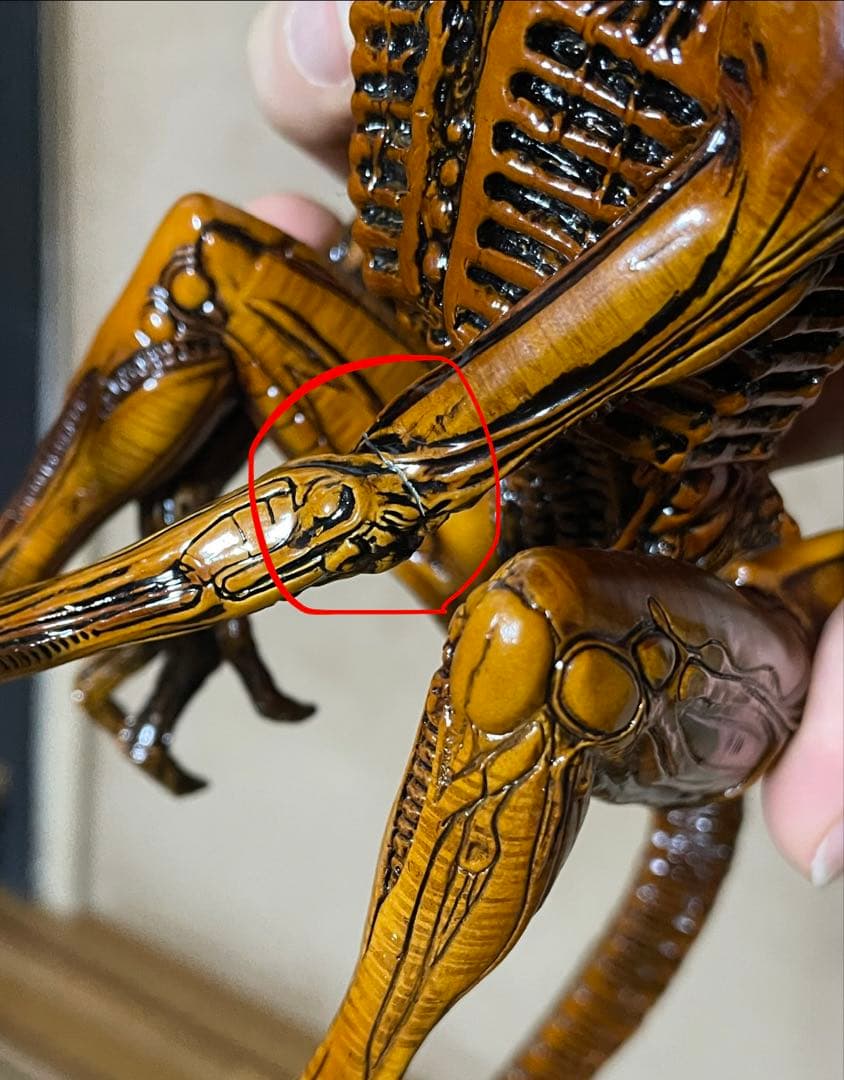 サイドショウ エイリアン3 ドッグ・エイリアン スタチュー【破損あり・箱なし】