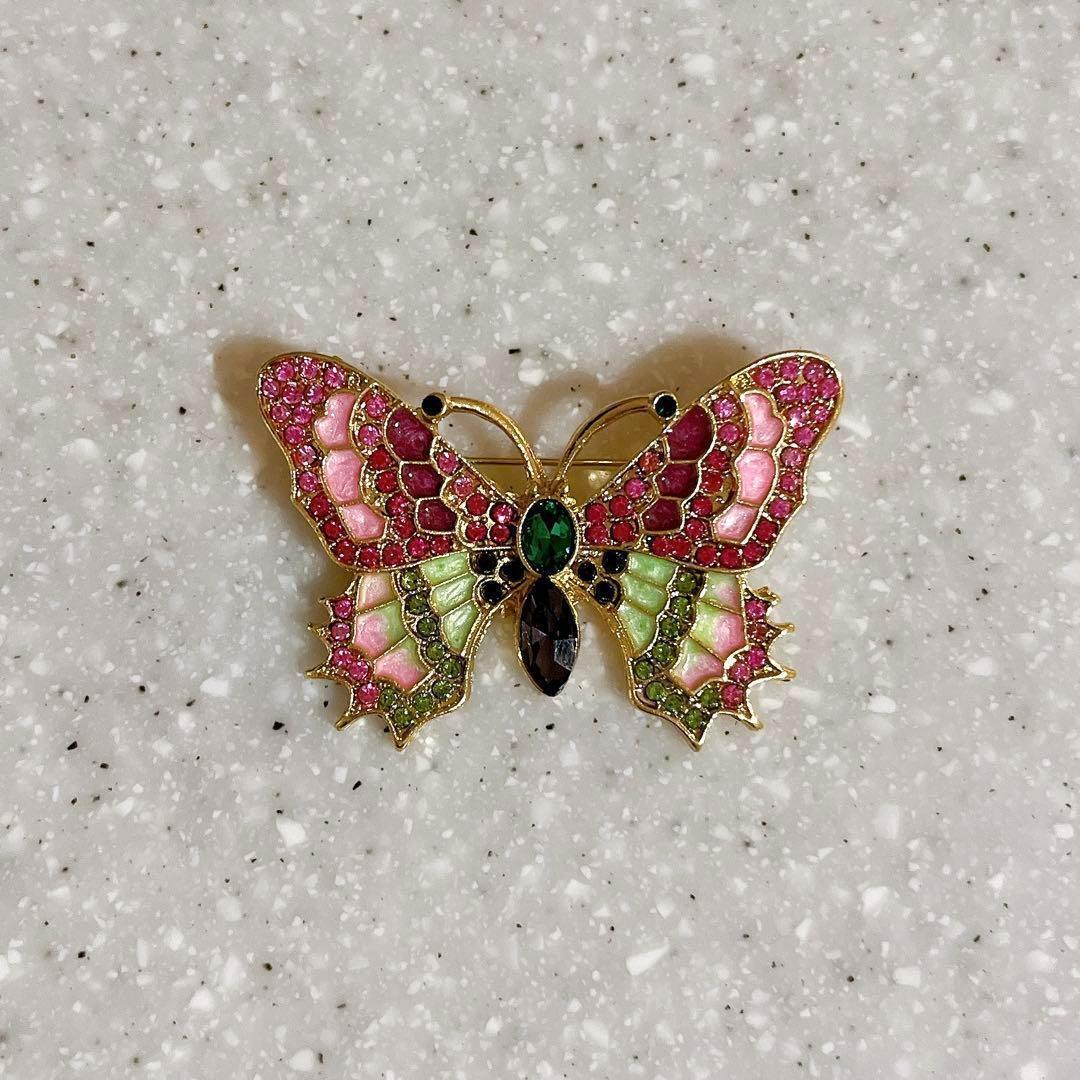蝶のブローチ ヴィンテージ アンティーク風 海外製品 - メルカリ