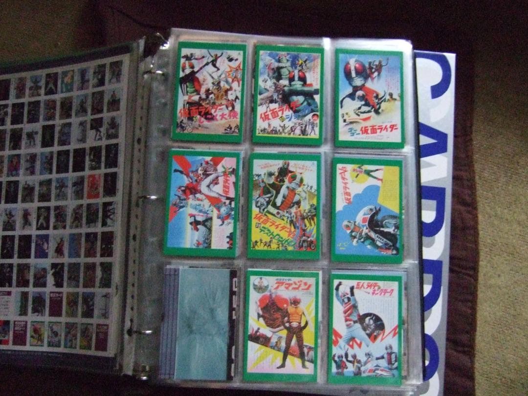 カルビー 仮面ライダーカードR（全999枚フルコンプ＋修正カード）＋