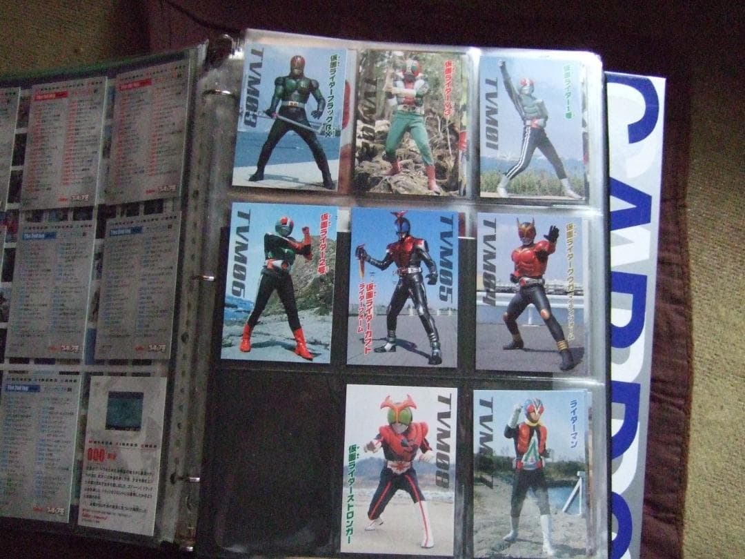 カルビー 仮面ライダーカードR（全999枚フルコンプ＋修正カード）＋