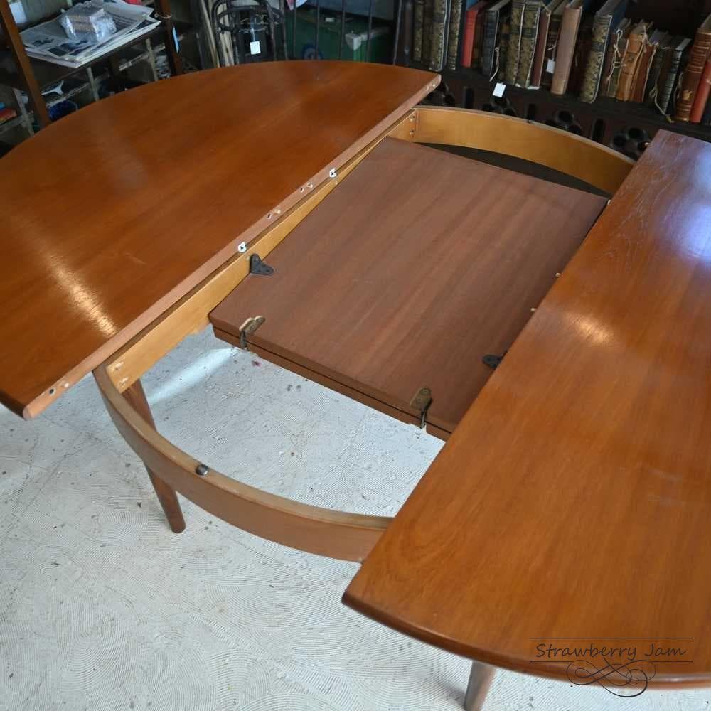 L3710-21 英国アンティーク NATHAN エクステンションテーブル 北欧