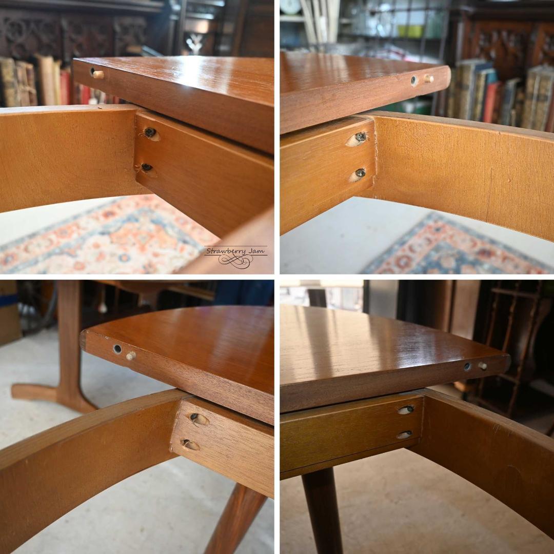 L3710-21 英国アンティーク NATHAN エクステンションテーブル 北欧