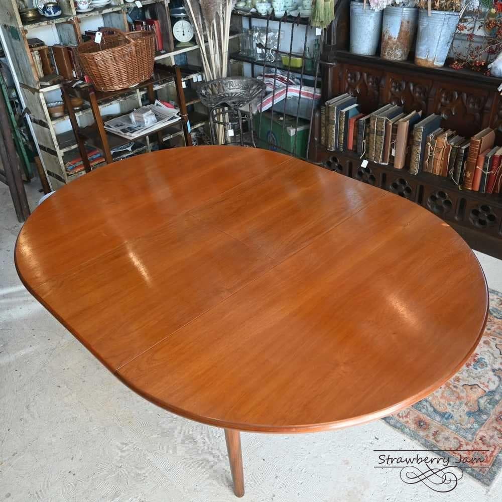 L3710-21 英国アンティーク NATHAN エクステンションテーブル 北欧