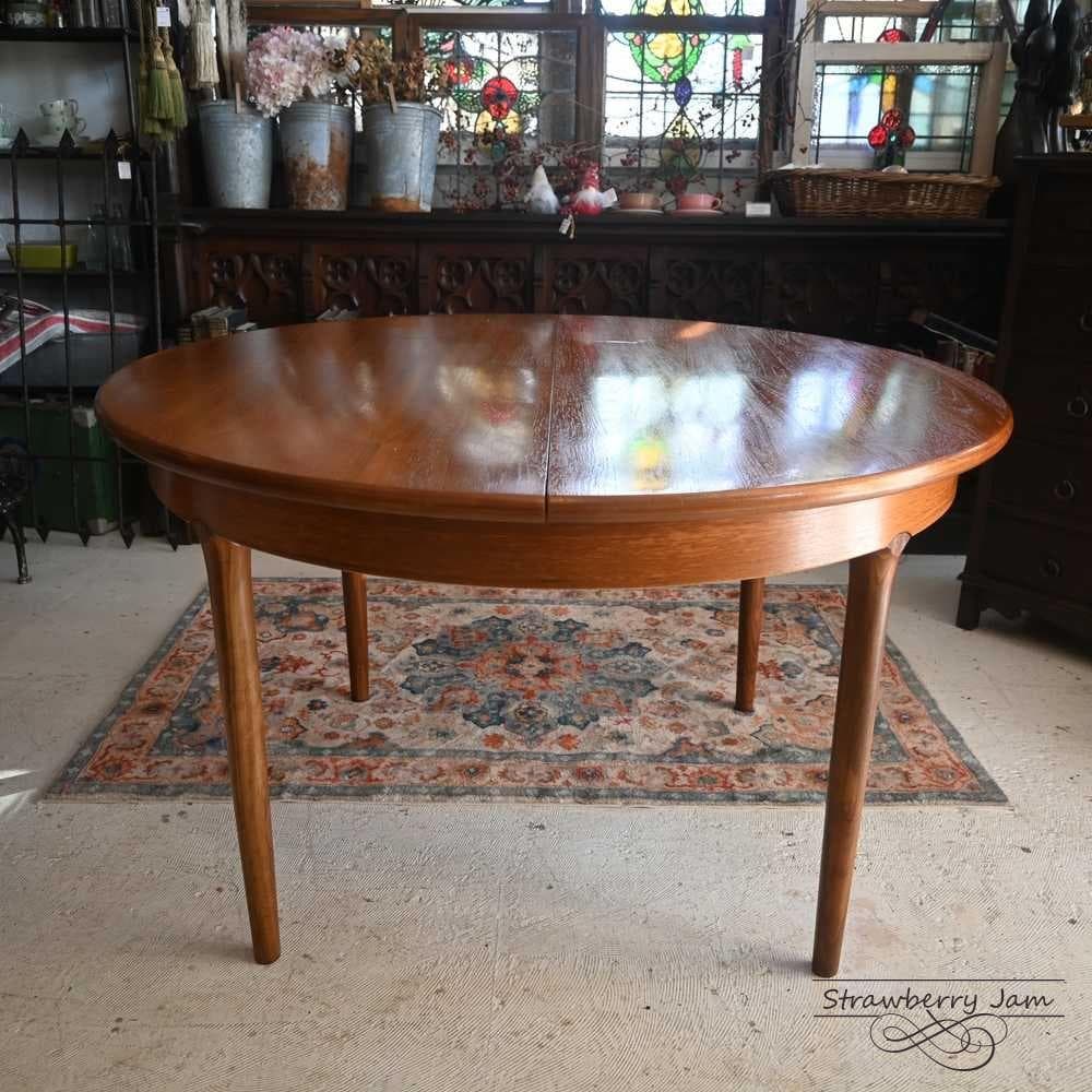 L3710-21 英国アンティーク NATHAN エクステンションテーブル 北欧