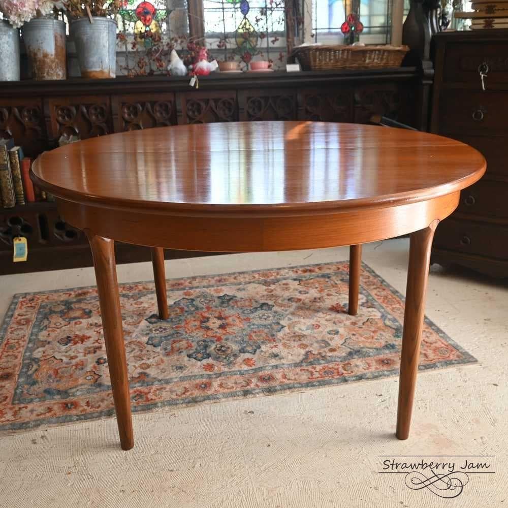 L3710-21 英国アンティーク NATHAN エクステンションテーブル 北欧