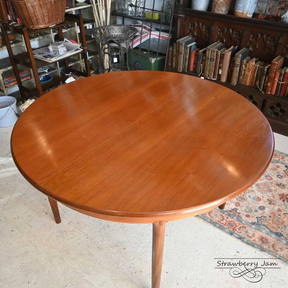 L3710-21 英国アンティーク NATHAN エクステンションテーブル 北欧