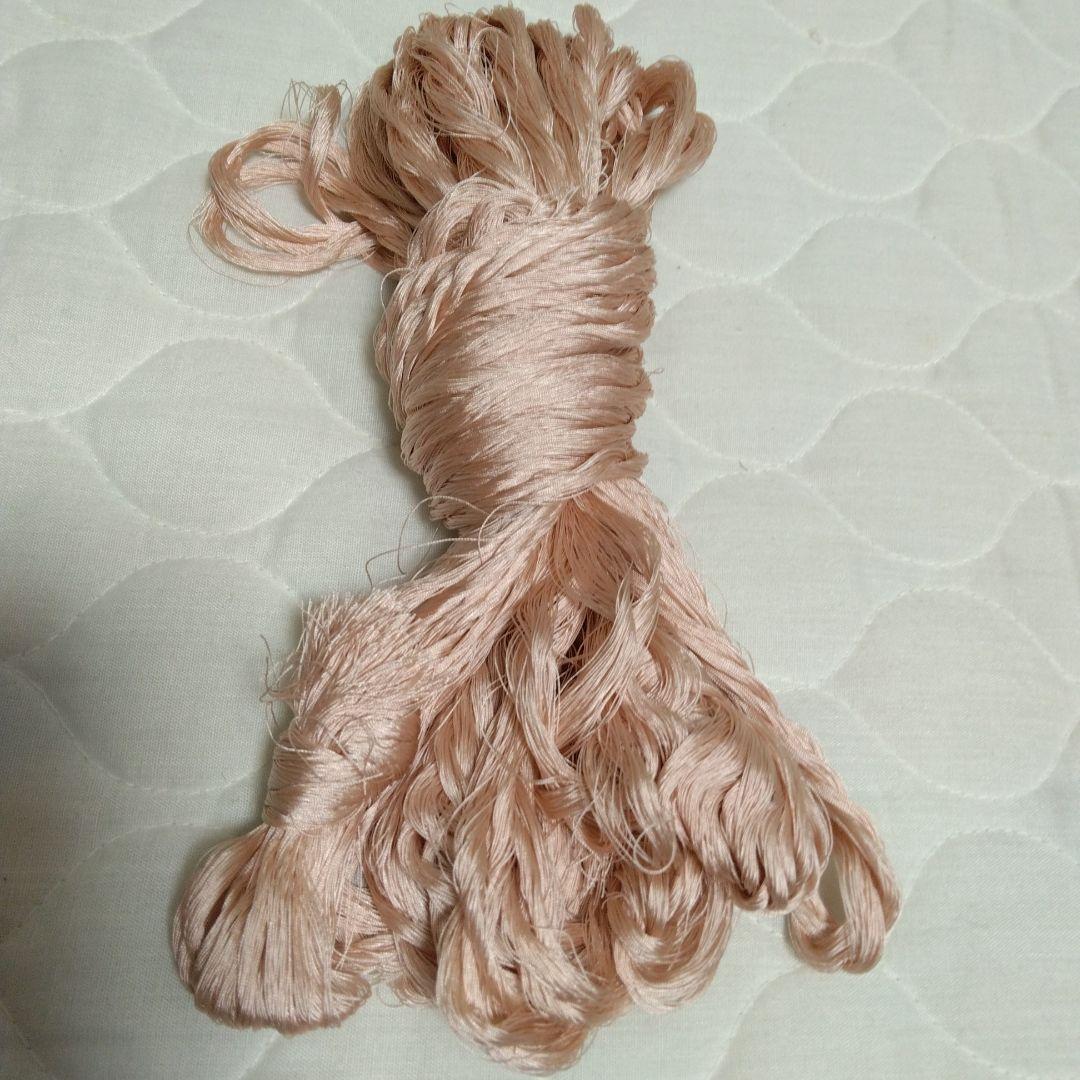 組紐製作用絹糸　無地5個 フキちゃん