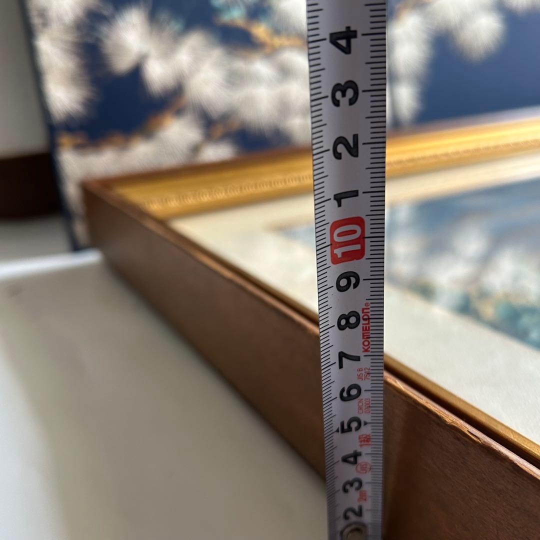 Ken Konishi 小西謙三 水彩画 風景 1951年制作 額装 インテリア