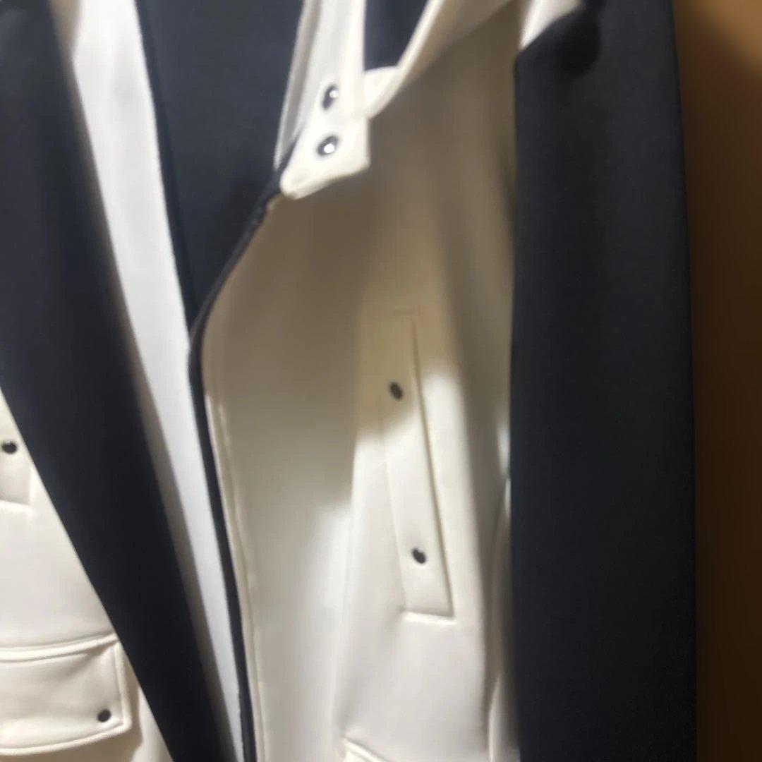 m*4様 美品　TORNADO MART バイカラー　ロングコート