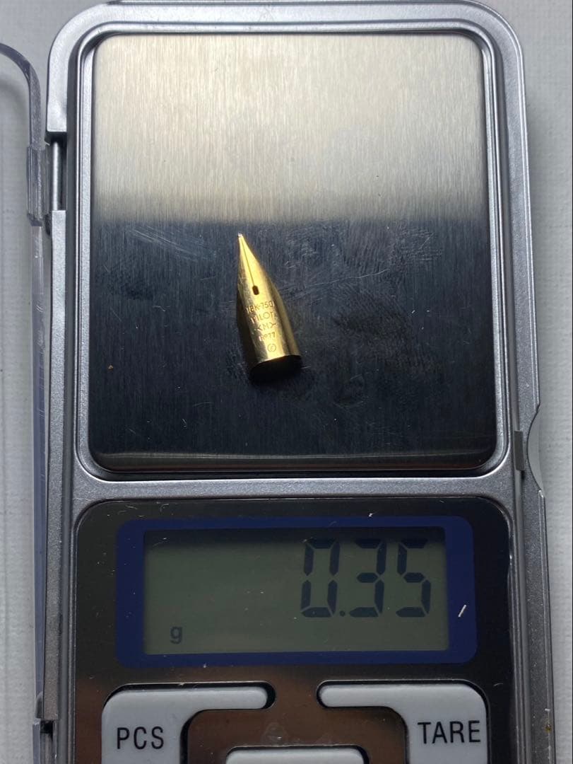 No.100 金無垢14K 0.51g 18k 0.35g 金 24K 純金