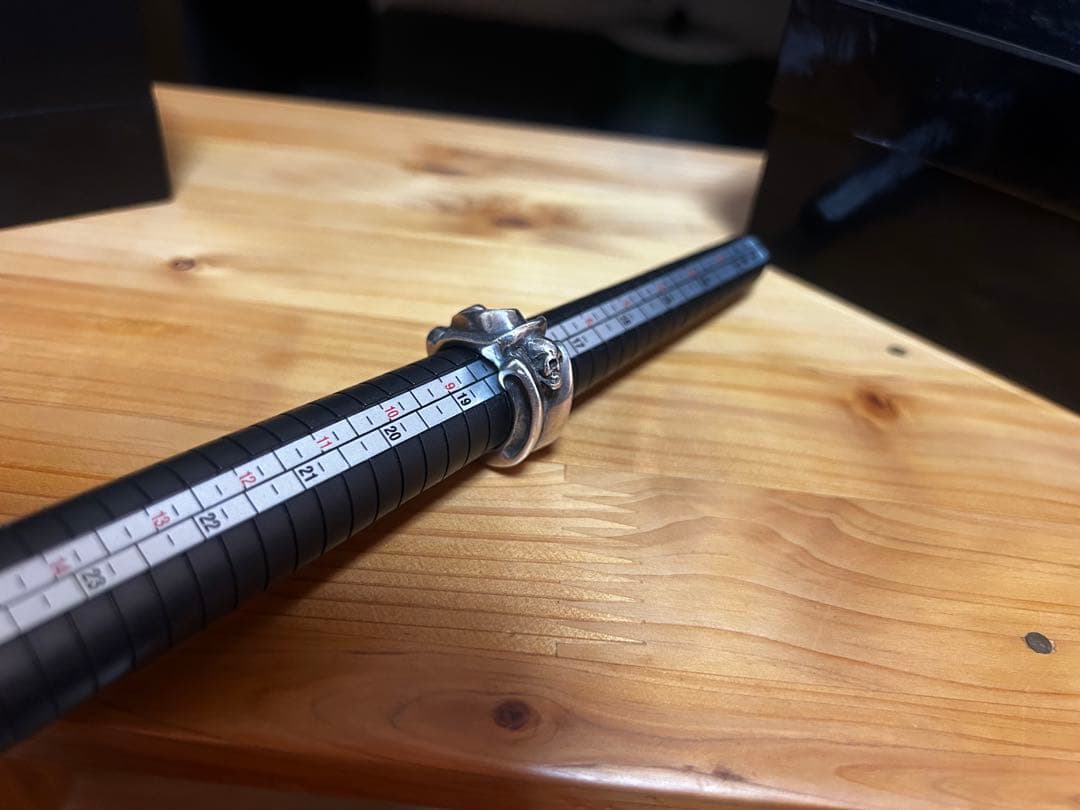 GABORATORY(ガボラトリー)/スモールゴシックスカル リング/17号