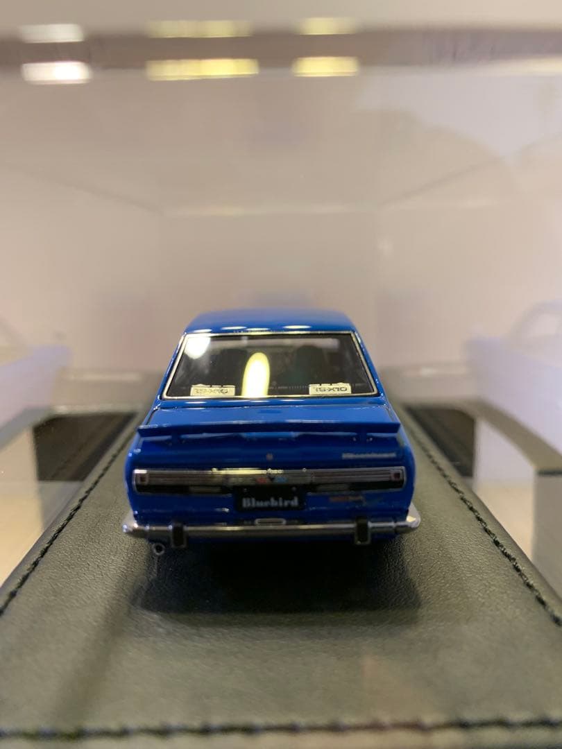 イグニッションモデル　1/43 ブルーバード　クーペ　KP510 ブルー