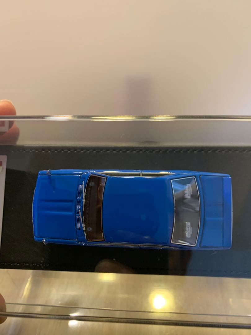 イグニッションモデル　1/43 ブルーバード　クーペ　KP510 ブルー